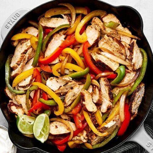 Chicken Fajitas Bowl